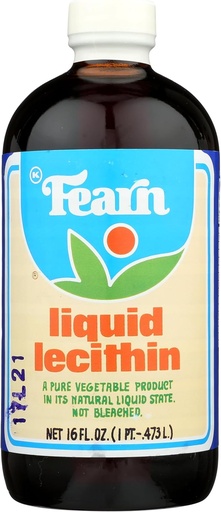 [BRSROBD5CMPQOFI7] Fearn Liquid Lecithin, Kosher, 16 Fluid Ounces (Pack of 1)