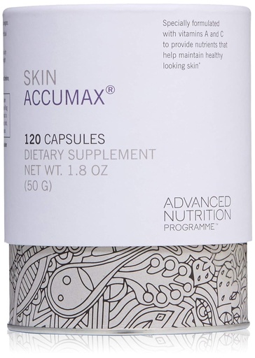 [BRSWG2QLBUHGG2T7] jane iredale Skin Accumax Nutritional Supplement Capsules Improve Acne & Promote Healthy Skin Contains Vitamin A, C and E Vegan & Gluten-Free