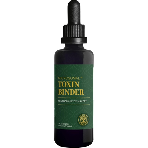 [BRSRAEALOEHBEC3K] Global Healing Center - MicroSomal Toxin Binder - Detox Support - 2 Fl Oz