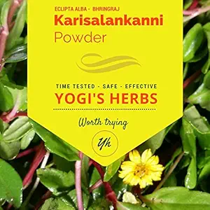 [BRSWG2YEBNYAKALD] YOGIS HERBS Yogis Herbs Karisalankanni Powder (Eclipta Alba/False Daisy) 1 Lb Fresh & Pure 1 Pound (Pack Of 1)