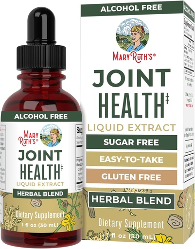 [BRSROFL7CEBGGET4] MaryRuth Organics Joint Health Liquid Extract | Lau Herbal Blend Liquid Drops | Ginger Root | Licorice Root | Cats Claw | Devils Claw | Vegan | Non GMO | Alcohol Free Tincture | 30 Services