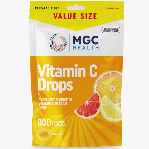 [BRSRO2TRA55WYCI2] Cough Drpos - Assorted Citrus + Vitamin C Flavor - 80 Count (Pack of 1)