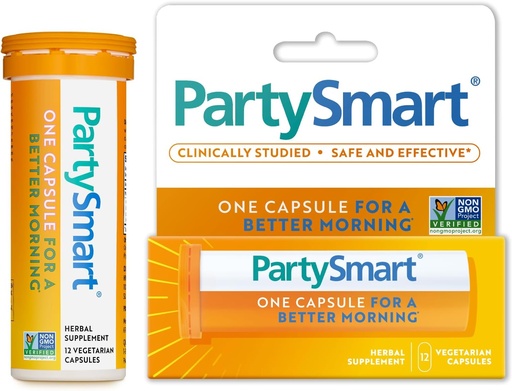 [BRSRMFI7PJYGOCIU] Himalaya PartiyasıSmart, 12 Kapsül Tube - İçki Qırmızıdan sonra daha yaxşı bir Sabah üçün Alkol Breakdown Liver Support - Bitki əsaslı, Vegan, Non-GMO, Gluten Pulsuz, Klinik Studied