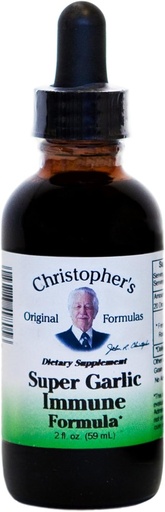 [BRSWIYQLBUPRCYIV] Dr. Christofer, Gyógyító Super Fokhagyma Immun - 2 oz