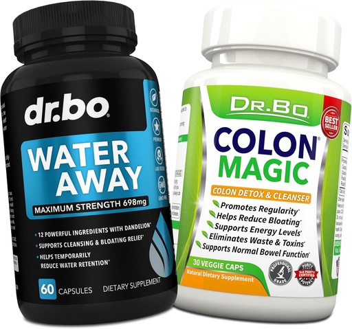 [BRSRMHQ3AEFQYEQ6] Wassersäulen Diuretics for Water Retention - Colon Cleanse Detox for Intestinal Cleansing - Away Pills Herbal Diuretic Supplements - Daily Constipation Relief Supplement Gut, Belly, Stomach Flush