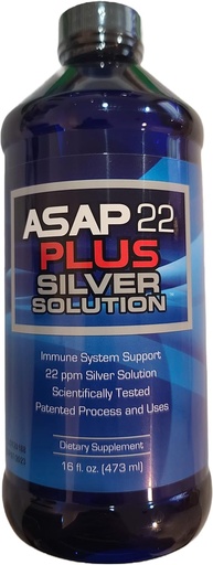 [BRSWYEI7CAJROGT2] American Biotech Labs - ASAP 22 Plus Gümüş Solution - Immune Sistemi Support, 22 sm Gümüş Solution Dietary Supplement - (16 oz)