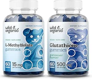 [BRSRAGD3CMHWE3DX] Wild & Organic L-Methylfolate Gummies & L-Glutathione Gummies