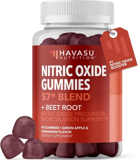 [BRSROCYBARYQIG3J] Nitric Oxide Gummies for Men and Women with L-Arginine and Beet Root