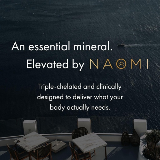 [BRSRAED2BAHAE33D] NAOMI Magnesium Glycinate - Bioactive Fully Reacted Premium High Absorption - Supports Muscle, Nerve, & Heart Health - Chelamax Magnesium Bisglycinate - 90 Capsules, 45 Day Supply