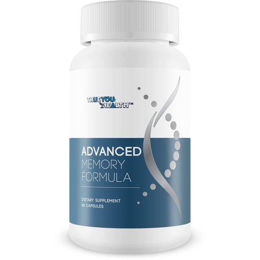[BRSROAT3DN6B6AL4] Advanced Memory Formula - by True You Health - Our Best Memory & Brain Formula - Formulated with Ginkgo Biloba and Other Premium Ingredients for Cognitive Performance, Focus, and Clarity
