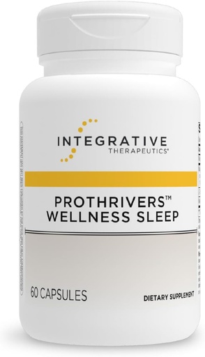[BRSWIAYYBMCAEYLG] Integrative Therapeutics ProThrivers Wellness Sleep - Sleep Support Supplement for Adults* - Support with Melatonin & Magnesium - Vegan, Gluten-Free & Dairy-Free - 60 Capsules (60 Servings)