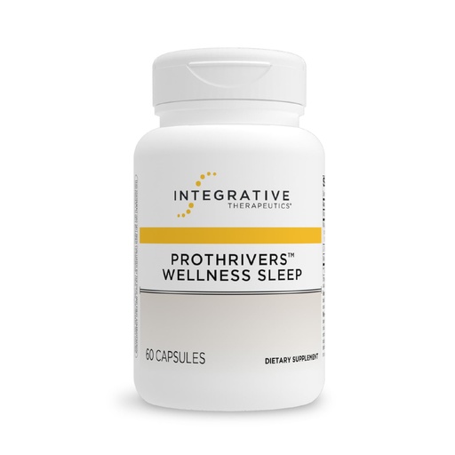 [BRSWIAYYBMCAEYLG] Integrative Therapeutics ProThrivers Wellness Sleep - Sleep Support Supplement for Adults* - Support with Melatonin & Magnesium - Vegan, Gluten-Free & Dairy-Free - 60 Capsules (60 Servings)