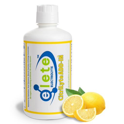 [BRSWI2QNBUCBWDQV] elete CitriLyte Electrolyte Add-in Hydration Drops | Sodium, Magnesium, Potassium | Slight Lemon Flavor, All Natural | Leg and Muscle Cramp Relief | Transform Any Drink into a Sports Drink, 32 oz