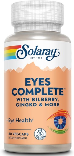 [BRSWIYYFOQIBYDTE] SOLARAY Eyes So Healthy Vegetarian Capsules, 60 Count