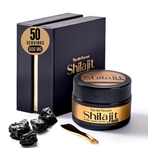 [BRSROCQEA4CWKYDX] Pure Himalayan Shilajit for Men & Women 600mg, 50 Servings - Gold Grade, Lab Test Included, Maximum Potency Fulvic Acid with 85+ Trace Minerals Extracted from Highest Altitude