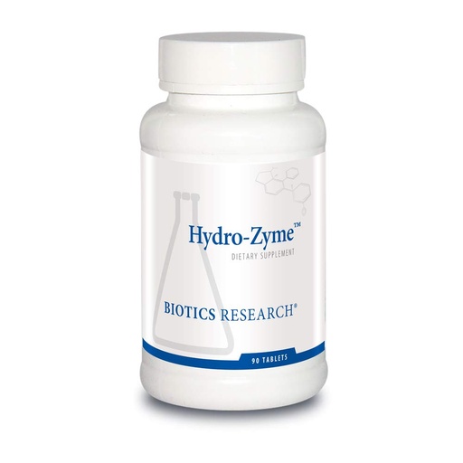 [BRSWIYIZCIMREDDK] BIOTICS RESEARCH Hydro-Zyme Digestive Support, Contains Betaine Hydrochloride, Supports Healthy Gastric pH 90 Tablets