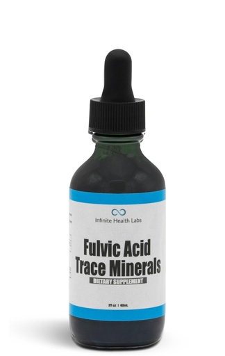 [BRSRMAIFCN6BS33Z] Fulvic Acid Trace Minerals Supplement - 169 Servings - Humic Acid Multimineral Electrolyte Liquid Drops - Bioavailable Extract
