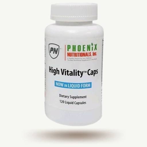 [BRSRMFAQBADQOHT6] High Vitality Multivitamin and Mineral Full Spectrum Gel Easy Swallow Caps Absorption Potency Liquid Essential Nutrient Hair, Skin, Nails, Adrenal, Brain Support Blend, 120.0 Count
