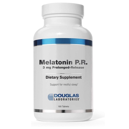 [BRSWIYIZCIOBC3Q5] Douglas Laboratories Melatonin Prolonged Release - 3 mg Melatonin - Sleep Support Supplement - for Hormone Balance, Relaxation, Antioxidants & Immune System* - 180 Tablets