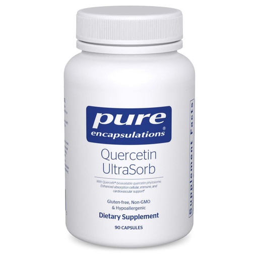 [BRSRMZTRPMCAIDTZ] Pure Encapsulations Quercetin UltraSorb | Enhanced-Absorption Cellular, Immune, and Cardiovascular Support | 90 Capsules