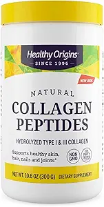 [BRSW2EA2DECBODT6] Healthy Origins Collagen Peptides (Grass-Fed, Non-GMO, 3rd Party Tested), 10.6 Oz (300 g)