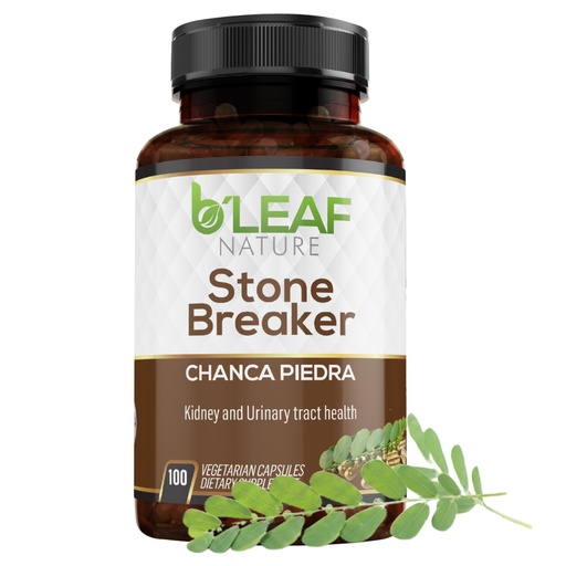 [BRSWYED4OB5GGFL3] B’Leaf Nature Chanca Piedra Stone Breaker, 100 Capsules, 1000mg – Traditional Herbal Kidney Support – Non-GMO, Vegan, Gluten-Free Urinary Tract & Liver Wellness