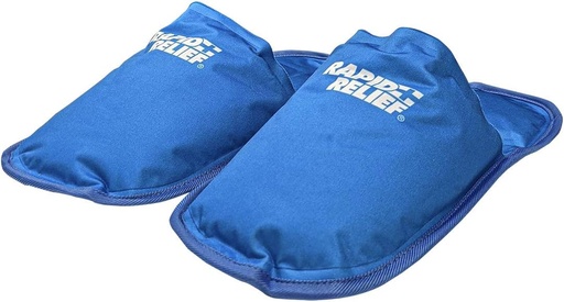 [BRSWK2QADF5AAE32] Rapid Relief Hot and Cold Therapy Slippers for Swollen and Painful Feet - Fast and Effective Relief for Neuropathy, Chemotherapy, and Diabetes Foot Pain Relief, Swollen Feet Remedy