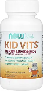 [BRSWIYQ6CMNGGDD6] NOW Foods Kid Vits Berry Lemonade 120 Chewable Tablet
