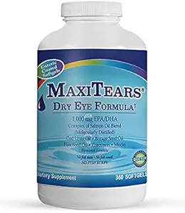 [BRSW2GQFAFYWAEYZ] MaxiTears® Dry Eye Formula - 360 Ct - 1 Bottle