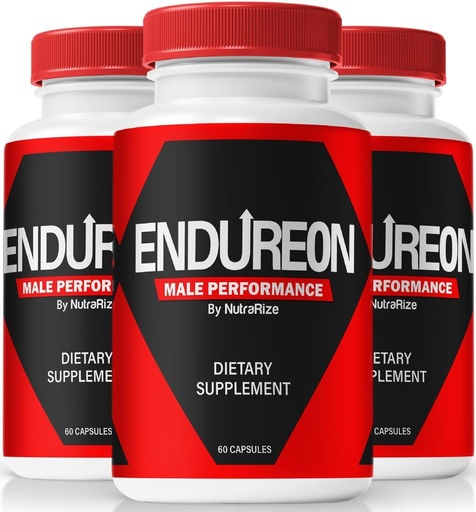 [BRSRAFAZCIMW2CQ2] (3 Pack) Endureon Male Performance Pills - Original Men's Formula with Natural Blend to Support Performance, Stamina and Energy | Easy-to-Swallow Endureon Pro for Men (180 Capsules)