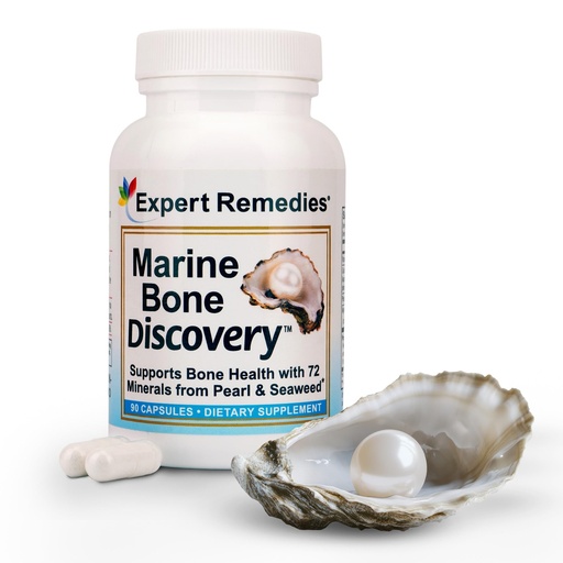 [BRSWGAYBCJYWOYDA] Marine Calcium Bone Density Supplement, 3.5X Absorbable Pearl Calcium & Icelandic Marine Algae, with Magnesium, Vitamin D3 K2 & More, Organic, Holistic Alternative, Astronaut Endorsed - 30 Days Supply