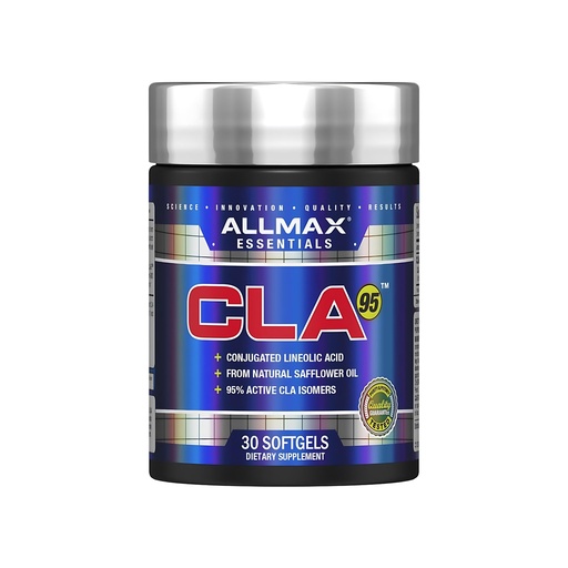 [BRSRAZYKOIIWA3DG] ALLMAX Nutrition - CLA (95% conjugated linoleic Acid) - 30 Softgels…