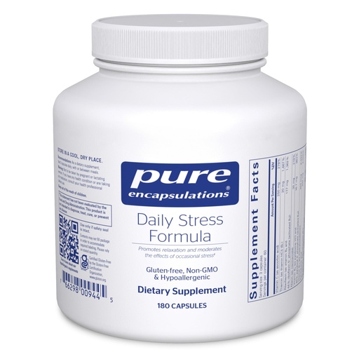 [BRSWIZ3ZOAIGI3LI] Pure Encapsulations Daily Stress Formula | Promotes Relaxation and Moderates the Effects of Occasional Stress*| 180 Capsules