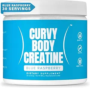 [BRSROAAEDMGQ2CLA] CBB Creatine Monohydrate Powder | Workout Support | Vegan | Kosher | Blue Raspberry Flavor 180 Grams (30 Servings)
