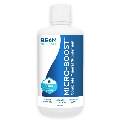 [BRSRMEIHOJ4AOA34] BEAM Minerals Micro-Boost | Complete Mineral Supplement | All the Minerals, Without All the Pills | 32 fl Oz