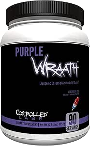 [BRSWGBLRBF4BGYDK] Purple Wraath, 90 Servings by Controlled Labs