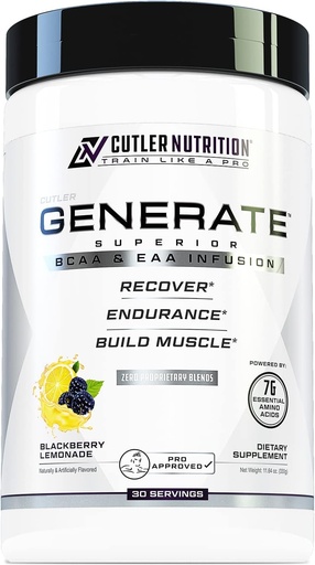 [BRSWGGINCRYBQ3DV] Genera l' AAA i BCAA Powder: El millor post Workout Recovey Beu i cadena amb branca Amino Acids suplementaris amb àcids prosencials, 5g BCAAs, 2g EAAAs AhBader, 30 Servings