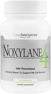 [BRSWYZDRCUMRY2DF] Lane Innovative - Noxylane 4, Supports Immune Protection, Supports Peak NK Cell Activity and T and B Cell Defense (25 Servings) | 2-Pack