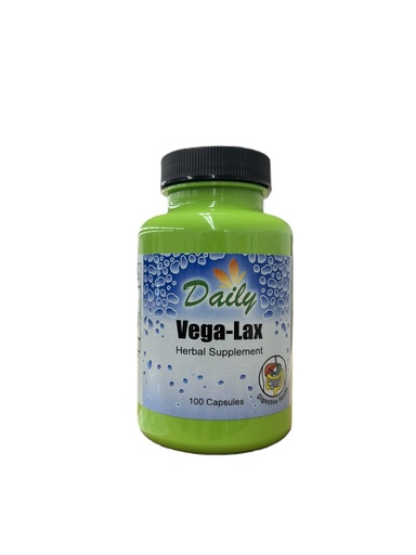 [BRSWKYIHCUCRSG3E] Daily Manufacturing Vega-Lax™ (Cascara Sagrada Bark, Senna Leaf, Glucomannan & Dehydrated Aloe Vera Gel)