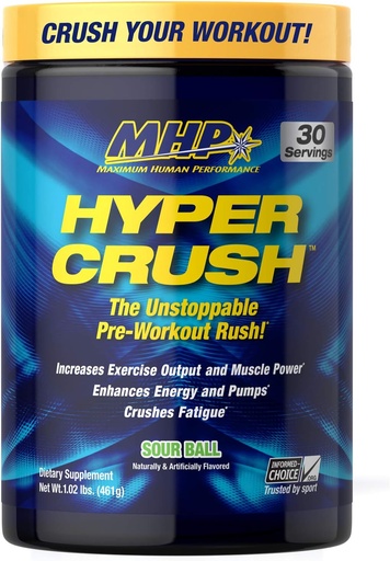 [BRSWGFIQOYBA4AY4] Mhp Bcaa Strong Pre, Intra, Post Workout Drink, Natural Fermented Amino Acids, Leucine, Muscle Recovery, Sour Ball, 30 Servings