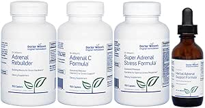 [BRSWKYI5BZYROH3M] Dr. Wilson's Adrenal Fatigue Protocol kit for Adrenal Support HASF Large