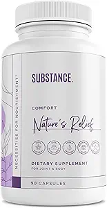 [BRSRAFAROUMQMEL7] Nature’s Relief | Turmeric Supplement to Improve Body, Muscle & Joint Aches | Pure Turmeric Curcumin Supplement Organic, Boswellia & Ginger | Ease Discomfort & Increase Mobility | Non-GMO 30 Servings