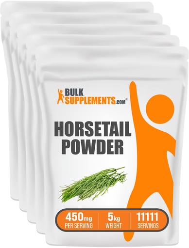 [BRSWYZI6OV6B4ADA] BulkSupplements.com Horsetail Powder (5 Kilograms - 11 lbs)