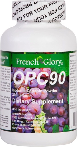 [BRSWIFL5CVYBG2IZ] FrenchGlory OPC90: Isotonic OPC Antioxidant 3 Month Supplement