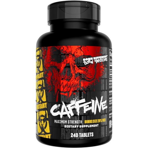 [BRSWKEANOIMAYGYZ] Mutant Caffeine Pills – Pharmaceutical-Grade Pure Caffeine Supplement for Boosting Energy, Focus, Mental Alertness, Performance, & Endurance – Reduces Fatigue & Restores Wakefulness – 240 Tablets