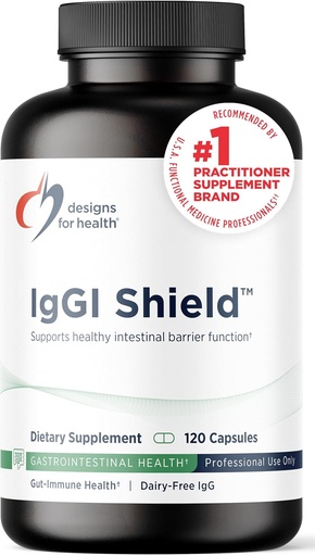 [BRSRAAAHPMNRYYL5] Diseños para Escudo de IgGI - Gut Health &amp; Immune Support Powder con Inmunolina sin lácteos y NAG - Help Bind &amp; Remove Toxins y Fortify the Intestinal Barrier (120 cápsulas)