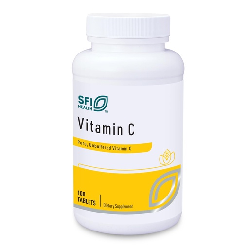 [BRSWIGA7DIMAMFQZ] Klaire Labs SFI Health Vitamin C - 1000 Milligrams L-Ascorbic Acid in Coated Tablets to Protect from Oxidation (100 Tablets)