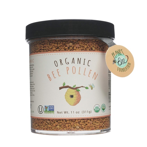 [BRSWKF34CYBBEHY5] Greenbow Organic Bee Pollen - 100% USDA Certified Organic, Non-GMO, Halal, Kosher, Certified GMP, Pure & Natural Bee Pollen - Superfood Packed with Proteins, Vitamins & Minerals - Gluten Free - 311g