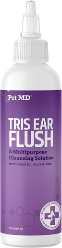 [BRSWGCYRAAHGKF32] Pat MD Verterinary Tris Flush Cat & Food Founder - และ การรักษาด้วย Ketoconasol 12 Oz