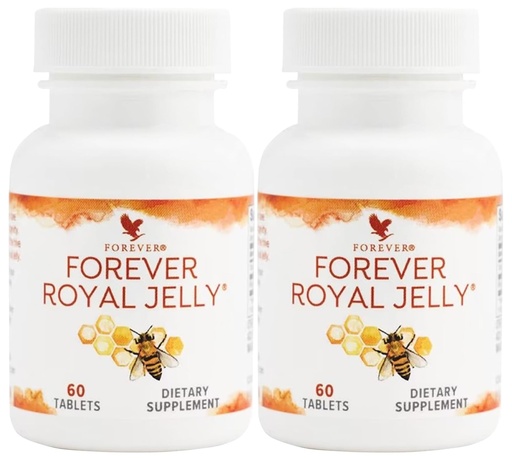 [BRSWGGIQOUPQO3LJ] Forever Living - Royal Jelly - Vegetarian-Friendly and Gluten-Free Supplement for Energy and Vitality - 2 Bottles